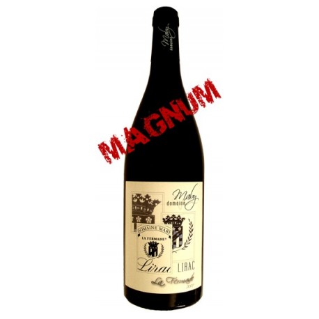 LIRAC rouge 2015 Domaine MABY La Fermade 150cl