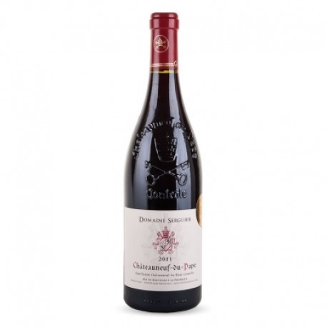 CHATEAUNEUF DU PAPE rouge 2014 Domaine SERGUIER 75cl