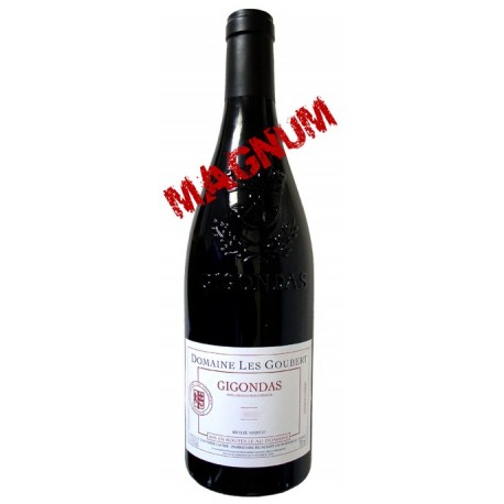 GIGONDAS rouge 2012 Domaine les GOUBERT cuvée Tradition 150cl