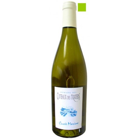 CÔTES DU RHÔNE Villages blanc 2015 Coteaux des TRAVERS Cuvée MARINE 75cl