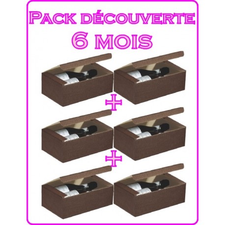 PACK DECOUVERTE 6 mois