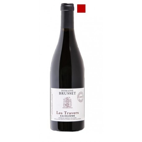 CAIRANNE rouge 2013 Domaine BRUSSET Les Travers 75cl