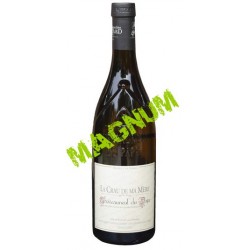 CHÂTEAUNEUF DU PAPE blanc 2007 Vignobles MAYARD La Crau de ma MERE 150cl