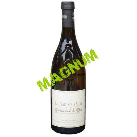 CHÂTEAUNEUF DU PAPE blanc 2007 Vignobles MAYARD La Crau de ma MERE 150cl